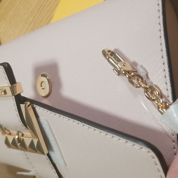 Michael Kors Penelope MD Clutch In Soft Pink NWT - Picture 10 of 11